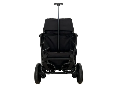 Детская коляска Luxmom H2 Черный (перекидная ручка)