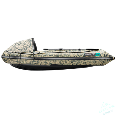Лодка ПВХ Gladiator AirPro E350Pro НДНД Camo