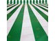 Тентовая ткань водонепроницаемая, полоса-зеленая-белая, VIKA, h=1,5 м, L=100 м полиэстер (Ткань Оксфорд)