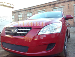Защита радиатора KIA Ceed I 2006-2010 black