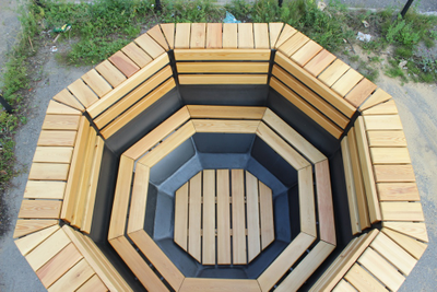 Банный чан на 6 человек 200 х 200 см (внутренние размеры)