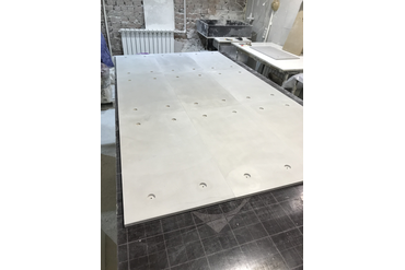 Внешний вид готовых панелей. Проверка геометрии на производстве.