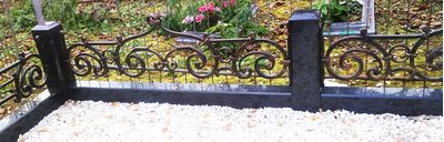 Комбинированная ограда 3