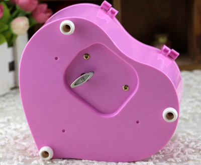 Музыкальная шкатулка с танцующей балериной в виде Сердца