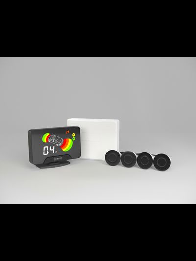 LCD-14 Truck (Парктроник - 4 датчика с удлиненными проводами до 7,6 метров)