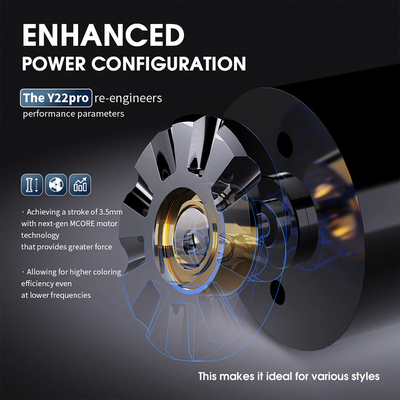 Беспроводная тату машинка MAST Tour Y22 Pro Wireless Bluetooth Verison White