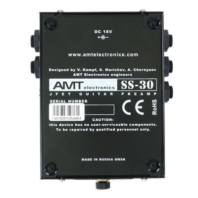 AMT BULAVA SS-30 - трёхканальный JFET гитарный предусилитель [без БП]