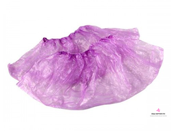 Бахилы плотные 3,5 гр. СИРЕНЕВЫЕ уп. 50 пар