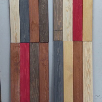 Стеллаж деревянный "Амбарные доски" 180-40-80 полки фото