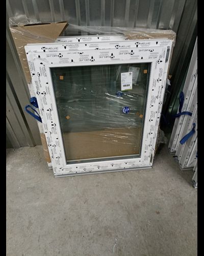 Окно пластиковое. Ширина -800 Высота-1150 .Профиль 60 , 32 стеклопакет, ПОВОРОТНО- ОТКИДНОЕ ( ПРАВОЕ ) Артикул: 00000408