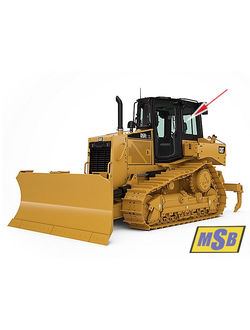 Форточка на Caterpillar D5R2XL