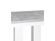 Стол Clyde SG 110-168*75 (Раскладной)  бетон/белый