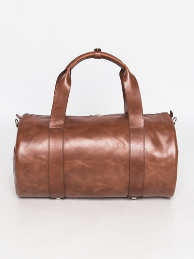 Кожаная дорожная сумка Faenza Premium cognac (арт. 
4033-03)