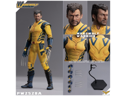 ПРЕДЗАКАЗ - Росомаха, Логан ("Дэдпул и Росомаха") - Коллекционная фигурка 1/12 SCALE Werewolf Warrior Regular version (PW2528A) - PWTOYS ?ЦЕНА: 14600 РУБ.?