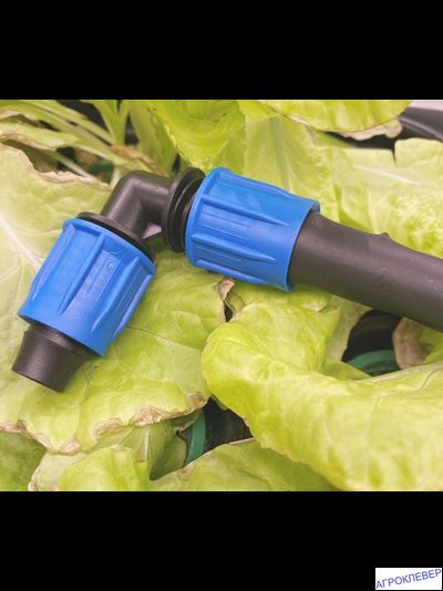 Уголок компрессионный для трубки 16мм (стенка 0,8-1,1мм)