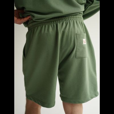 ШОРТЫ УНИСЕКС "ПРИЯТНО" ЗЕЛЕНЫЕ