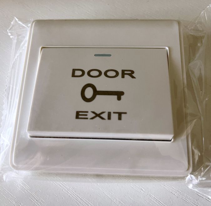 EXIT - кнопка выхода для управления электронными замками в системах ...