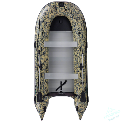 Лодка ПВХ Gladiator Active C420AL Camo с алюминиевым полом
