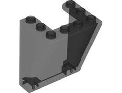 Windscreen 3 x 4 x 4 Inverted, Rounded Top Corners, Cutout Bottom Corners, Trans-Black (2023) (72475 / 6474127 / 6507942)