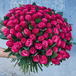 Букет из 101 розы Tacazzi 50 см