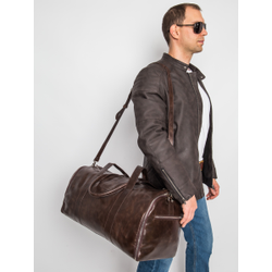 Кожаный портплед / дорожная сумка Torino Premium 
brown (арт. 4037-52)