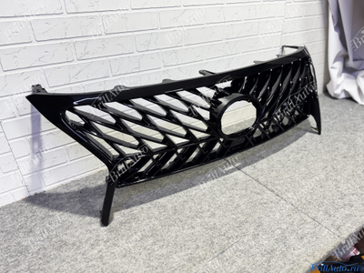 Решетка Lexus LX 570 2012-2015 TRD черная антихром