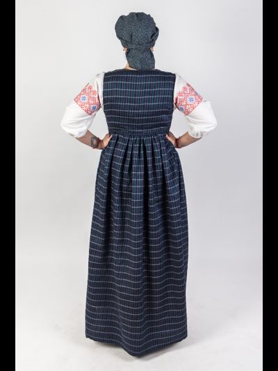 Сарафан подгрудный "Пестрядь"