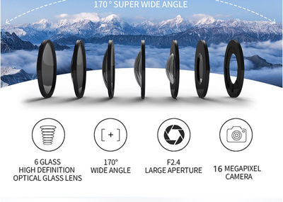 Водонепроницаемая экшн-камера CERASTES 4K60FPS