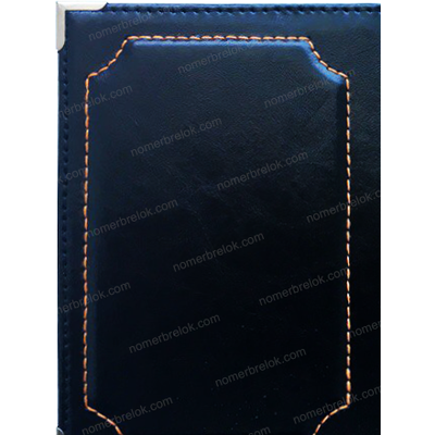 ОБЛОЖКА ИЗ КОЖИ ДЛЯ АВТОДОКУМЕНТОВ В КОМПЛЕКТЕ С ЛИНЗАМИ. С УГОЛКАМИ