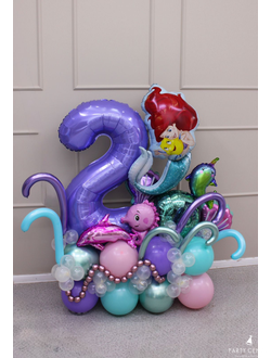 стойка с русалочкой Ариэль