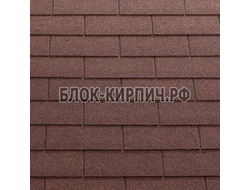 Гибкая черепица Katepal 3т красный