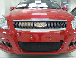 Защита радиатора Chery M11 black