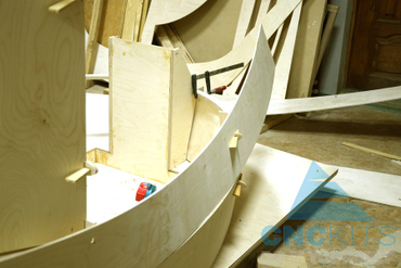 Постройка мини-буксира Фото 36