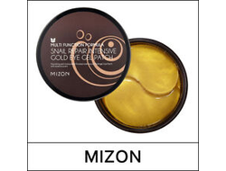 Гидрогелевые патчи с улиточным муцином Snail Repair Intensive Gold Eye Gel Patch MIZON 60шт