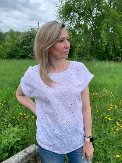 Блузка 639-04230 мультиколор