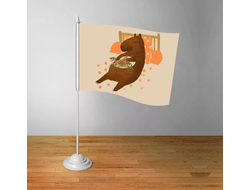 Флажок настольный Капибара, Kapibara-san №22