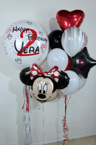 Сет унисекс"Happy Birthday Minnie Mouse"