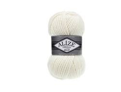 Пряжа Суперлана Макси цвет   молочный