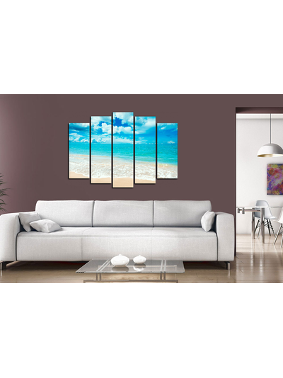 Модульная картина "Голубой океан"