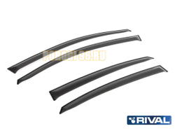 Дефлектор окон для Hyundai Solaris SD 2017-