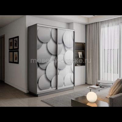 Шкаф-купе Дуо-Фото (Шары) 1200*450*2200