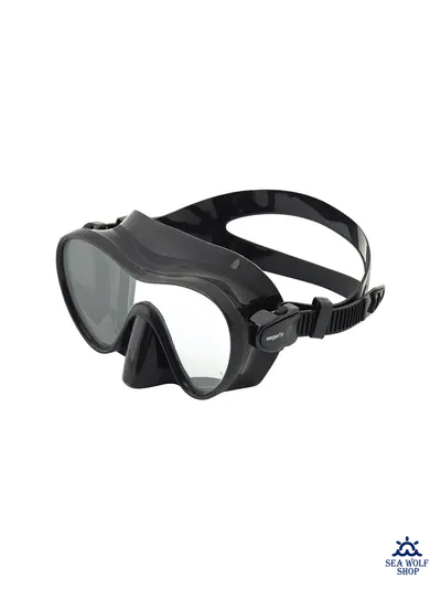Маска для дайвинга с трубкой Sargan Агидель BLACK, комплект
