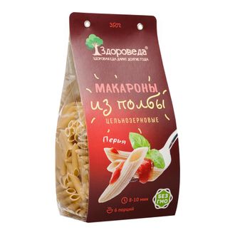 Макароны из полбы "Перья", 350г (Здороведа)