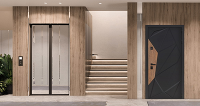 Стальная дверь   Макс 3D (адаптивная замковая часть). Заказная модель.