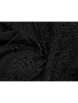 Трикотаж КОРФУ Цвет 15 Чёрный Под заказ