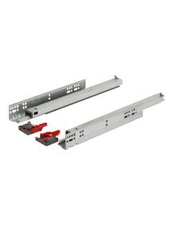 Направляющие скрытого типа 300мм MF-10 Clip-on полного выдвижения с доводчиком