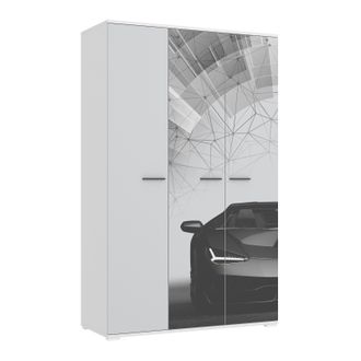 ЛАМБО Шкаф 3-х дверный Ш3