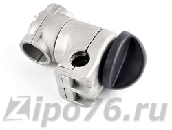 Крепление ручек руля к штанге мотокосы регулируемое