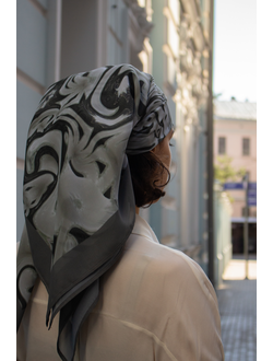 Дизайнерский платок "Магия", 90х90 см