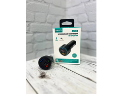 Автомобильный FM-трансмиттер Bluetooth 5.3 Mivo MF- 08 / QC 3.0 48W